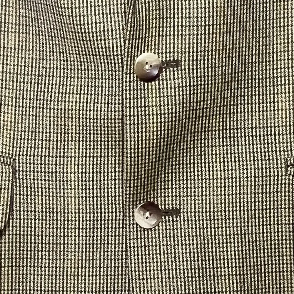 Vintage 90s Nautica Houndstooth Sports Coat Mens Size 41R Pure Wool Blazer